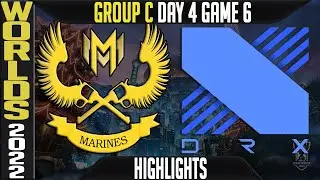 GAM vs DRX Highlights | Worlds 2022 Day 4 Group C Game 6 | GAM Esports vs DRX