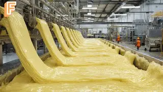 How Millions Tons Of Butter Are Made From Milk Inside Mega Factory