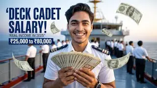 deck cadet salary in merchant navy