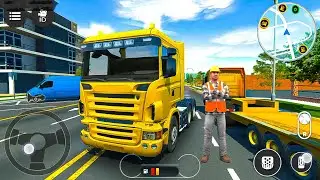 Loader & Excavator Driving - Drive Simulator 2020 - Best Truck Game - Best Android gameplay