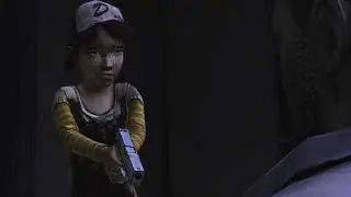 Clementine shoots Lee sad ending ~ The Walking Dead