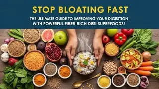 Stop Bloating Fast: Guide to Improving Your Digestion with Powerful Fiber-Rich Desi Superfoods!