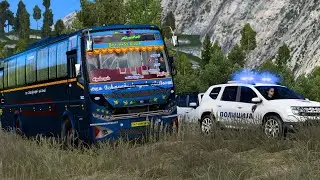 Aggressive Bus driver drives TNSTC Bus in ETS2