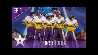 Nu Crew: Little Girls Show Britain How To Dance! | First Look | Britain's Got Talent 2020