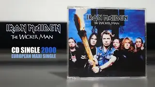 Iron Maiden – The Wicker Man | CD Maxi-Single Unboxing & Full Artwork