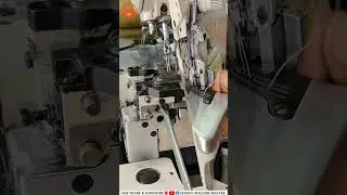 Overlock machine setting #sewing_machine_master