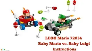 LEGO Super Mario 72034 Baby Mario vs  Baby Luigi Instructions