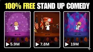 How to Make Viral Stand Up Comedy Videos Using 100% Free Tools