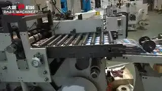 DABA 6-Color Flexo Printing Machine With Conveyor Table and Petal-Type Structure