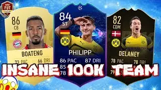 INSANE 100K TEAM FIFA 19 | 100K BUNDESLIGA SQUAD BUILDER FIFA 19!!