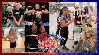 Behind HOLIDAYS | WWE Superstars behind the scenes at WWE Holiday Live tour