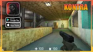 Kontra - Multiplayer FPS Gameplay (Android, iOS) - Part 1