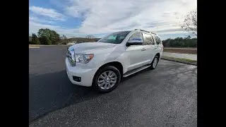 2017 Toyota Sequoia Platinum Walk Around