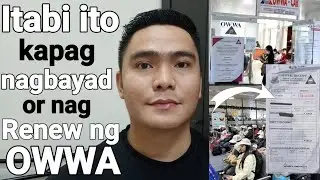 GAWIN ITO KAPAG NAG BAYAD NG OWWA MEMBERSHIP PARA MAIWASAN ANG PROBLEMA SA STATUS | OWWA RENEW GUIDE