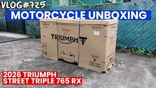 Распаковываем новый мотоцикл Triumph, вдохновленный Moto2.