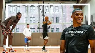 New York Fashion week With Russell Westbrook, Melo, and Chris Brickley