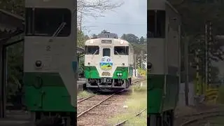 高滝駅に入線するキハ40急行『宗谷』