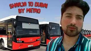 My First Vlog | Going to Dubai From Sharjah Airport by Metro
