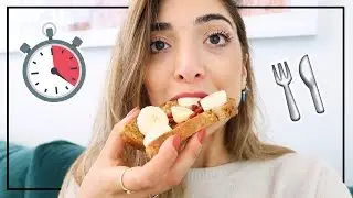 WHAT I EAT IN A DAY: In a Hurry! | Amelia Liana