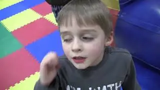 A Day with Gavin and Mom at the House of Bounce - Rochester MN  Feb 2011