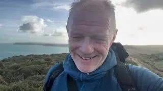 Portreath and Porth Cadjack Cove, Cornwall on the South West Coastpath 