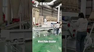 Wood Plate Crusher High Efficiency Crushing Machine for Wood Boards Panels and Waste Plate Recycling