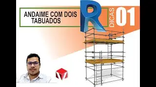 ANDAIME COM 2 PISOS