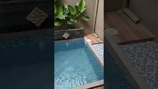 Kolam Renang mini enak gak buat renang? #viral #pool #kolammini #renang #2x3 #water #swimming