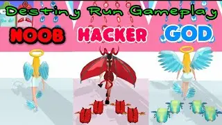 Destiny Run Angel or D3mon? Noob,Hacker and God Gameplay ​⁠@monchinghagus