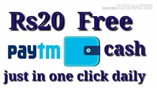 Rs20 paytm cash free just one click Daily. Best tricks to gets Rs20 daily free Real with full proofs