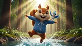The Squirrel and the Lost Bird - A Heartwarming Story 🐿️🐦 | AI Animation
