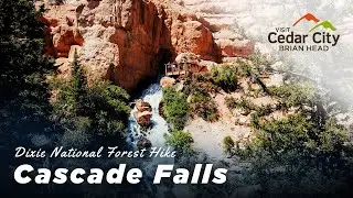 Cascade Falls Trail, Navajo Lake, UT | #visitcedarcity