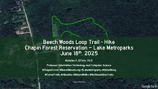 Hiking the Beech Woods Loop Trail | Chapin Forest &ndash; Forest Loop in Lake Metroparks - 061825A