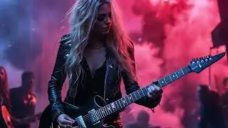 ⚡ Electric Girl Strikes with Titans' Fury 🎸🔥 | Epic Guitar Power