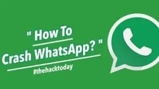 How to crash someone whatsapp (2018)
