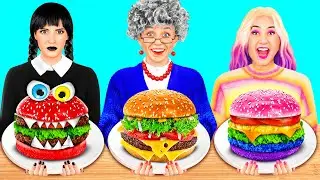 Tantangan Wednesday vs Nenek | Pertempuran Dapur dengan Gadget Rahasia Parara Best