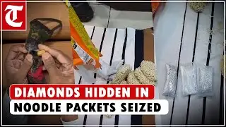 Diamonds hidden in noodle packets, gold valued at Rs 6.46 cr seized at Mumbai airport; 4 held