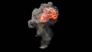 Maya Arnold Render Gasoline Explosion 6