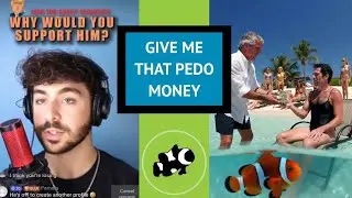 Johnny Palmadessa Wants Epstein Island PEDO Money From Reid HOFFMAN | TIKTOK DEBATE