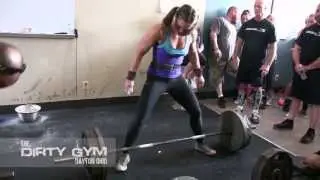 Jan Finney | 330# Deadlift | Dirty Gym - 2013
