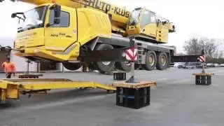 RAUSIKKO Belastungstest Kran