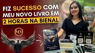 Como fiz meu NOVO LIVRO ser um SUCESSO na BIENAL | Marina Blanc