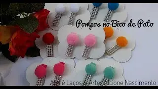 Pompom no Bico de Pato