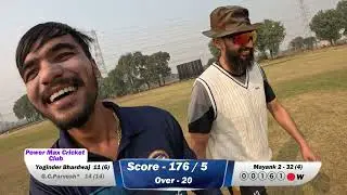 Intense Run Chase in Tournament // Half Century just missed //
