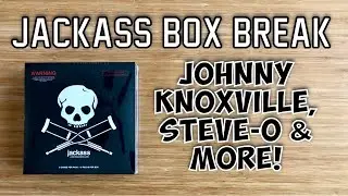 ZEROCOOL JACKASS Trading Cards Box Break! Fun Rip! Hunting For Johnny Knoxville, Steve-O & More!