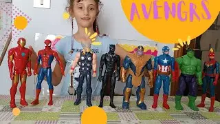 Scopriamo insieme gli Avengers! Giochi per bambini
