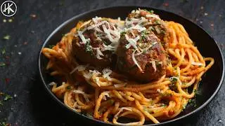 Easy Spaghetti & Meatballs