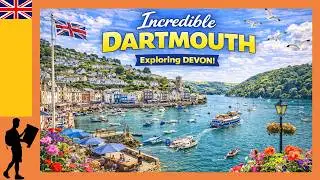 DARTMOUTH: Walking Tour of a Stunning Devon Market Town