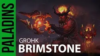 Paladins | DIAMOND CHEST & Brimstone Collection NEW GROHK SKIN OB64