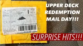 UPPER DECK REDEMPTION MAIL DAY!! Surprise Hockey Auto Hits! #hockeycards #upperdeckhockey #nhlhockey